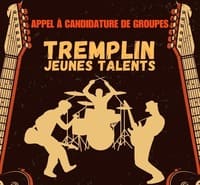 Tremplin affiche temporaire logo